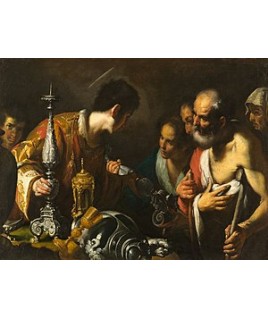 Saint Lawrence and the Poor